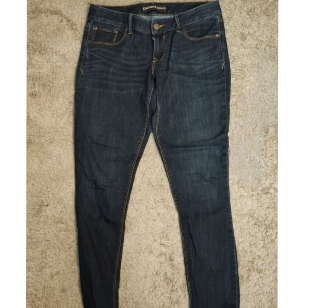 Express Dark Blue Low Rise Legging Jeans